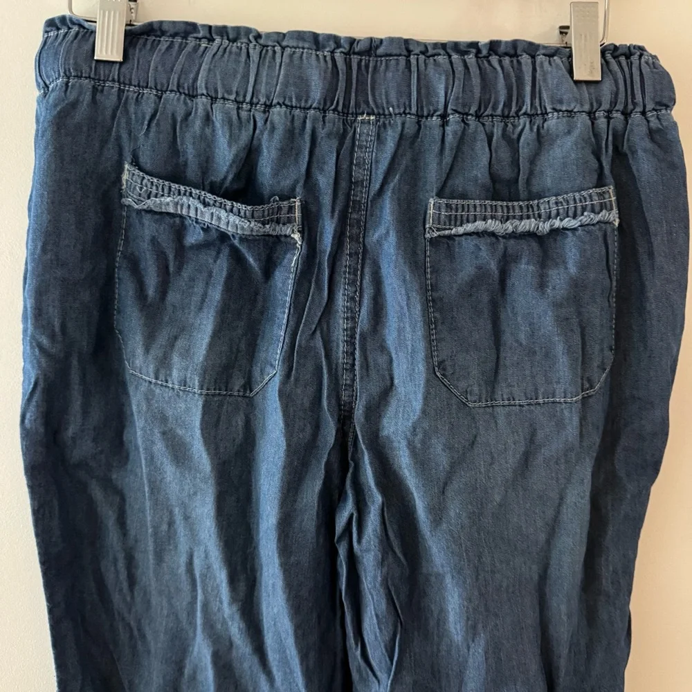 Rewash Denim Blue Relaxed Pants - Picture 5 of 7
